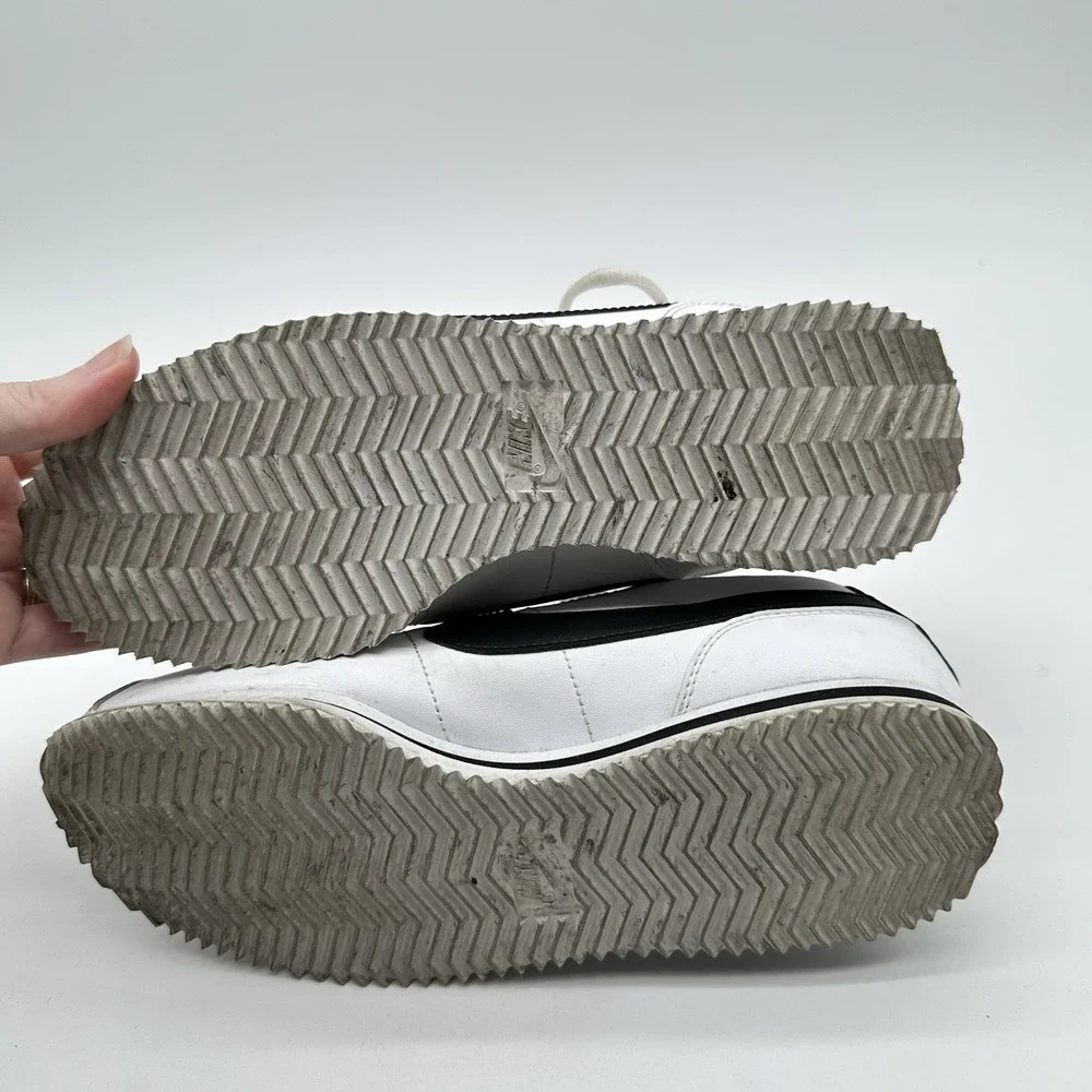 Nike Cortez Sneakers‎ Youth Size 6.5 White Black Streetwear Wedding Nostalgia
